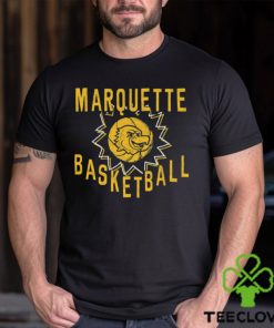 Where I'm From Men's Marquette Golden Eagles Blue Spark T Shirt