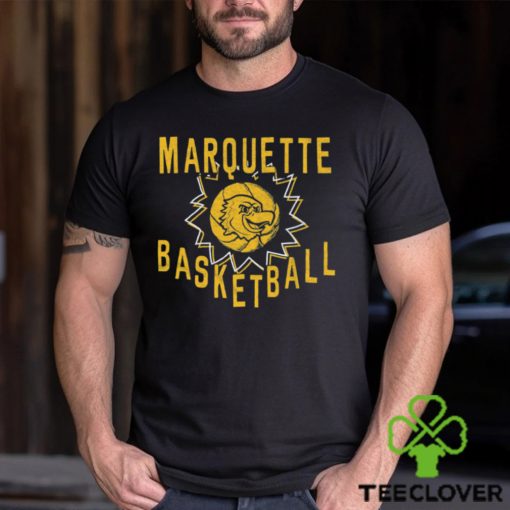 Where I’m From Men’s Marquette Golden Eagles Blue Spark T Shirt