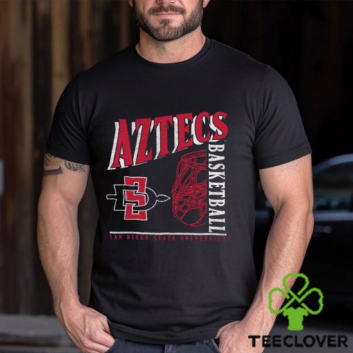 Where I’m From Men’s San Diego State Aztecs Scarlet Offset Circle T Shirt