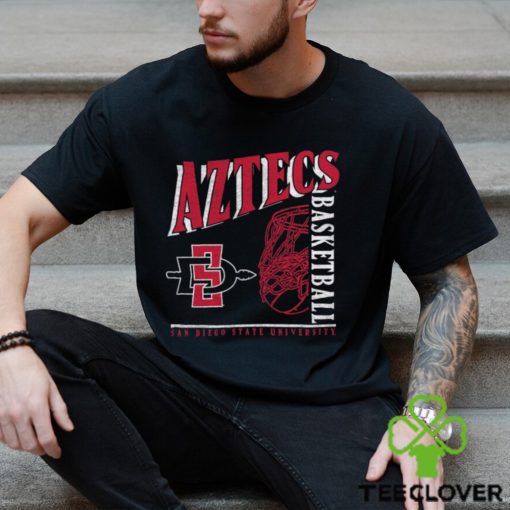 Where I’m From Men’s San Diego State Aztecs Scarlet Offset Circle T Shirt