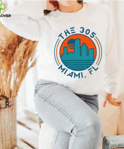 Where I'm From Miami White 305 T Shirt