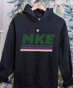 Where I'm From Milwaukee Black 2Sided T Shirt