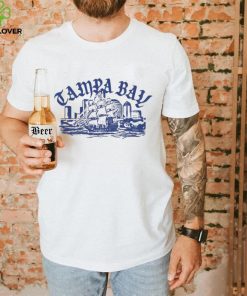 Where I'm From Tampa Natural Skyline Cropped Crewneck Shirt