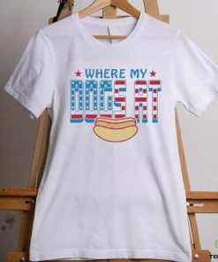 Where My Dogs At USA 4th Of July Shirt