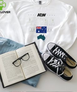 Where The Best Wrestle AEW X Australia Flag Shirt