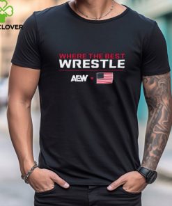 Where The Best Wrestle USA Shirt