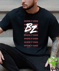 Where it ends b2 t shirt 2 Where it ends b2 t shirt