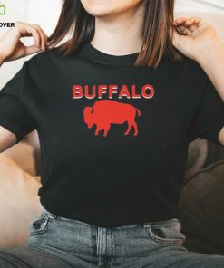 Whereabouts Red And White Buffalo t shirt