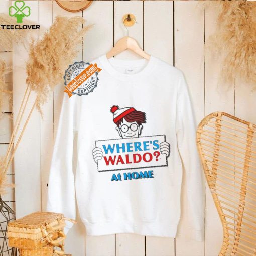 Where’s Waldo at home Waar is Wally with red and white hoodie, sweater, longsleeve, shirt v-neck, t-shirt