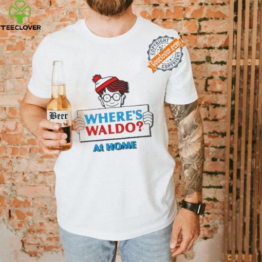 Where’s Waldo at home Waar is Wally with red and white hoodie, sweater, longsleeve, shirt v-neck, t-shirt