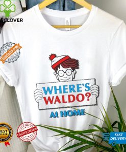 Where’s Waldo at home Waar is Wally with red and white hoodie, sweater, longsleeve, shirt v-neck, t-shirt