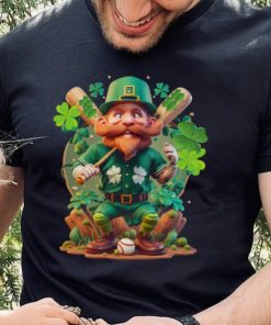 Whimsical Leprechaun Baseball Player St Patrick’s Day Special Essential T shirt