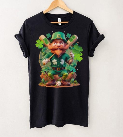 Whimsical Leprechaun Baseball Player St Patrick’s Day Special Essential T shirt