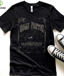 Whiskey Label Dolly Partons New Design T Shirt