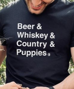 Whiskey Riff Shop Beer Whiskey Country Puppies Shirt 1 Whiskey Riff Shop Beer Whiskey Country Puppies Shirt