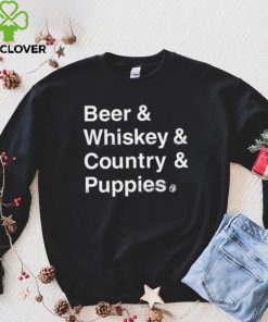 Whiskey Riff Shop Beer Whiskey Country Puppies Shirt 3 Whiskey Riff Shop Beer Whiskey Country Puppies Shirt