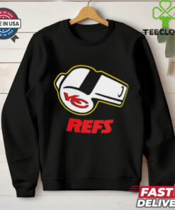 Whistle Kansas City Chiefs Refs shirt