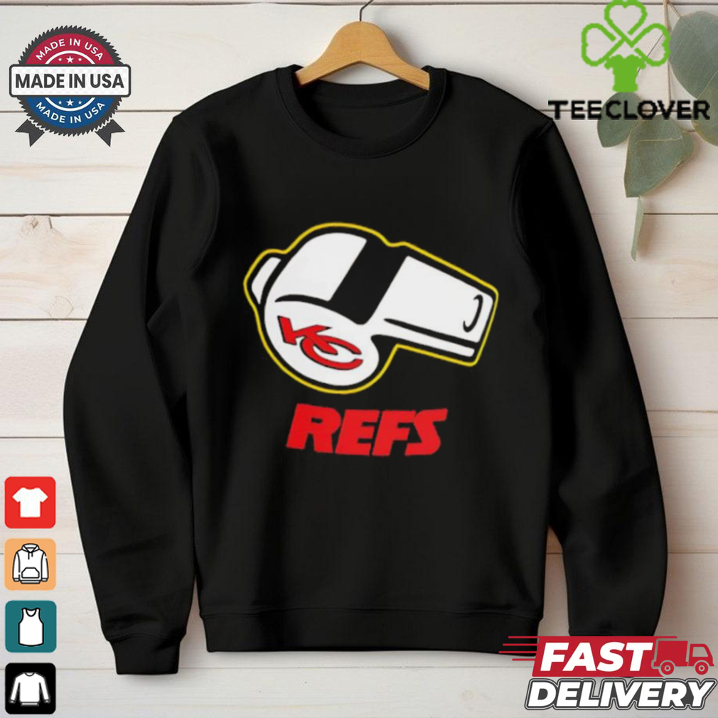 Whistle Kansas City Chiefs Refs shirt Whistle Kansas City Chiefs Refs shirt