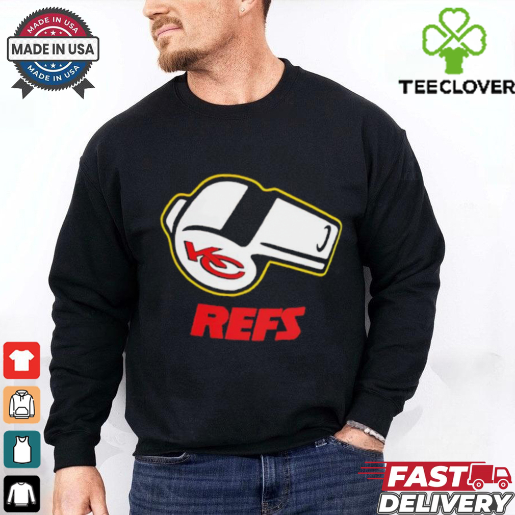 Whistle Kansas City Chiefs Refs shirt Whistle Kansas City Chiefs Refs shirt