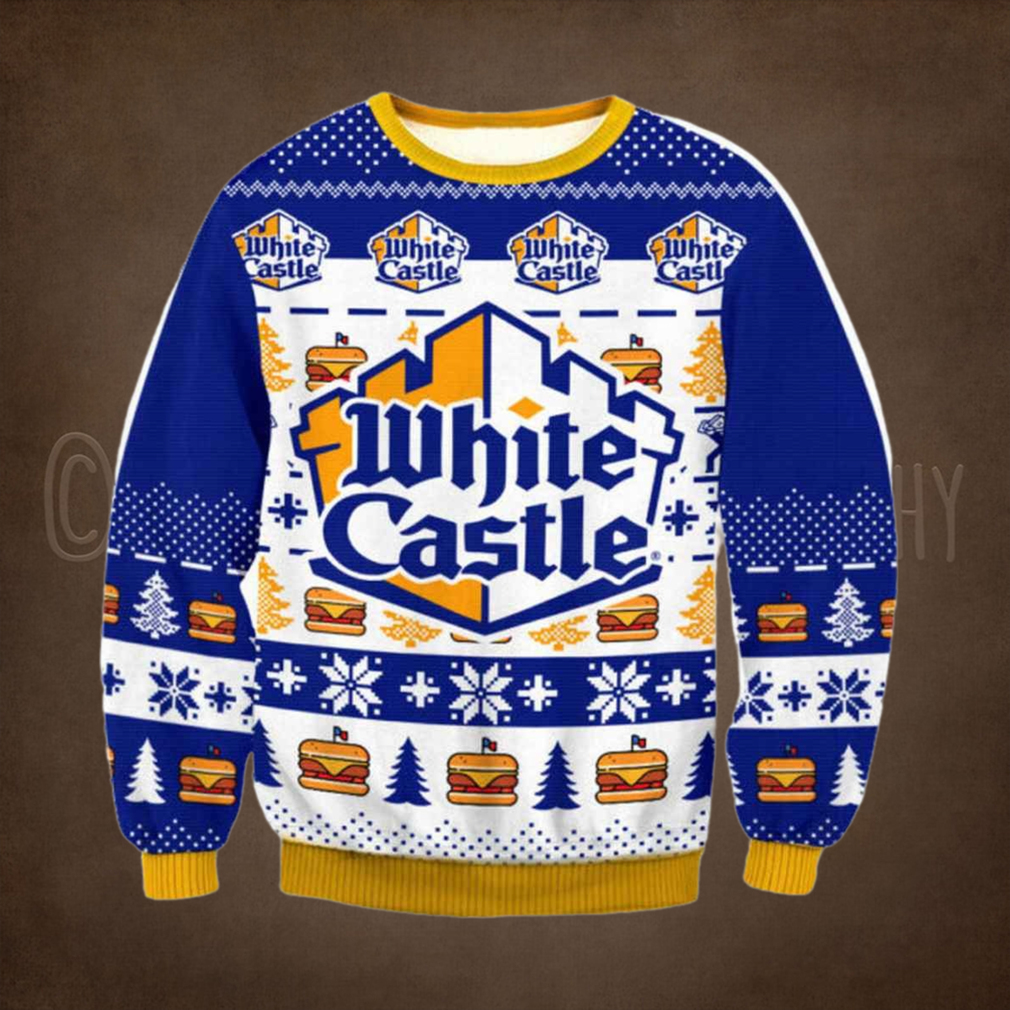 White Castle Ugly Christmas Sweater White Castle Ugly Christmas Sweater