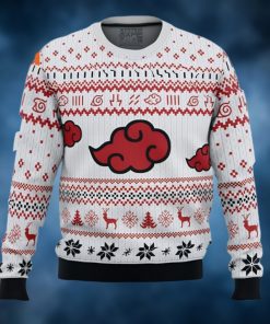 White Christmas Akatsuki Christmas Sweater