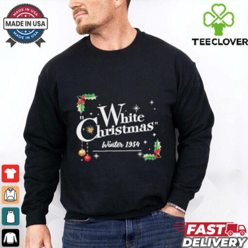 White Christmas winter 1954 shirt
