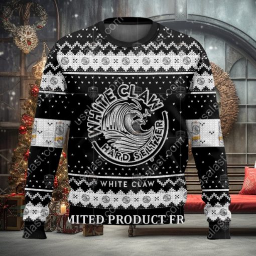 White Claw Hard Seltzer Ugly Christmas Sweater