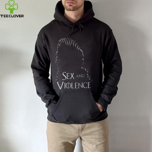 White Design Sex And Violence t hoodie, sweater, longsleeve, shirt v-neck, t-shirt