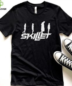 White Design Skillet Band Members Fanart Shirt