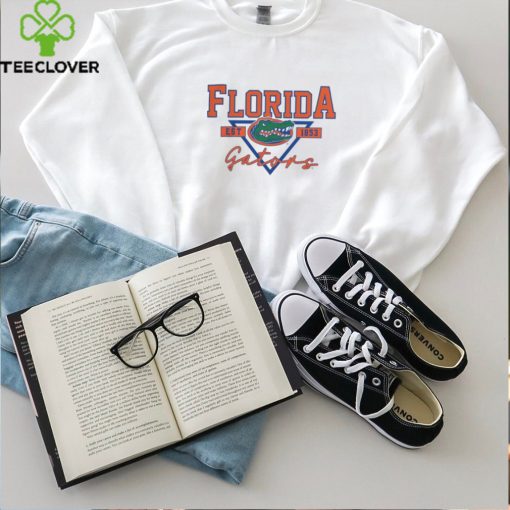 White Florida Gators Triangle Origin T Shirt