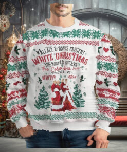 White Movie Christmas Ugly Sweater