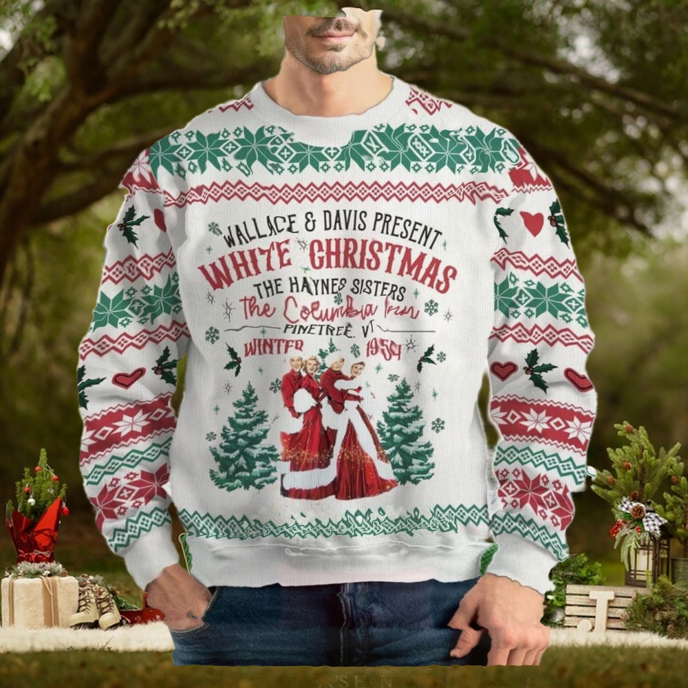 White Movie Christmas Ugly Sweater White Movie Christmas Ugly Sweater