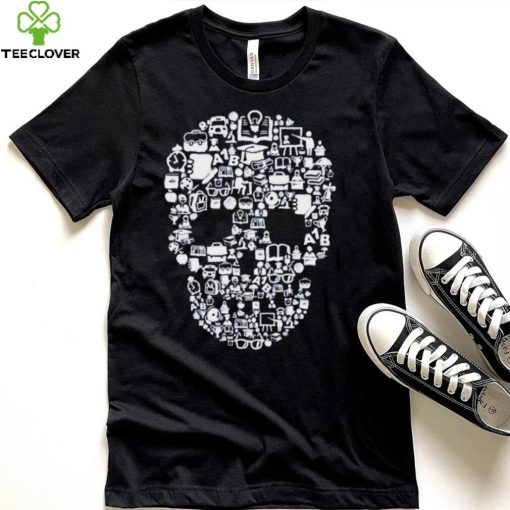 White Symbols Design High School Of Dead Shirt