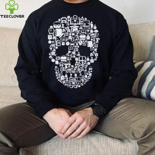 White Symbols Design High School Of Dead Shirt