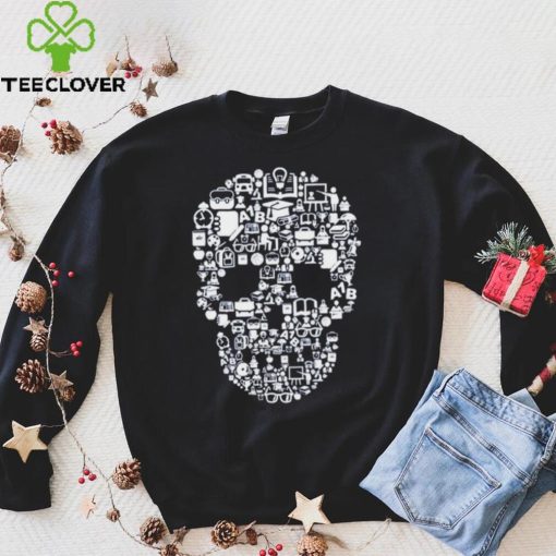 White Symbols Design High School Of Dead Shirt
