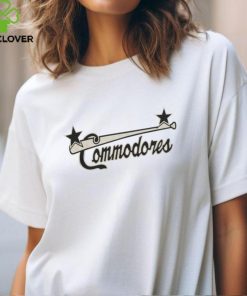 White Vanderbilt Commodores Baseball Vault Core T Shirt