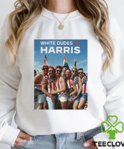 White dudes for Harris White Gay pride hoodie 3 White dudes for Harris White Gay pride hoodie