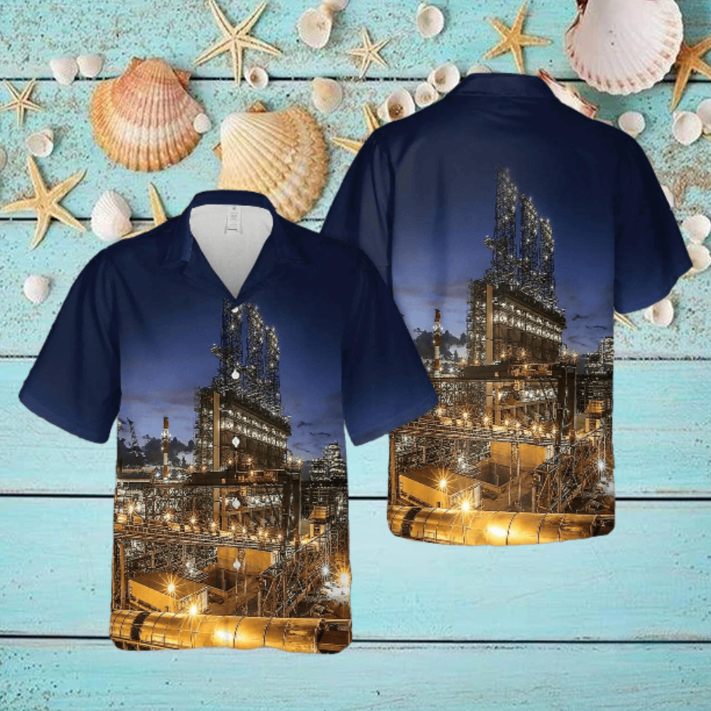 Whiting, Indiana, Whiting Refinery American Oil Refinery BP Hawaiian Shirt Whiting, Indiana, Whiting Refinery American Oil Refinery BP Hawaiian Shirt