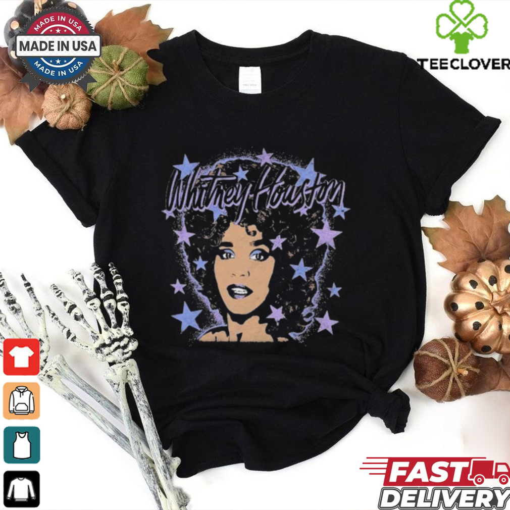 Whitney Houston Stars T shirts Whitney Houston Stars T shirts