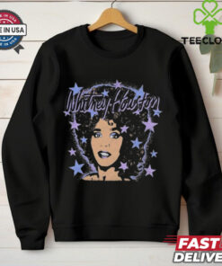 Whitney Houston Stars T shirts 1 Whitney Houston Stars T shirts