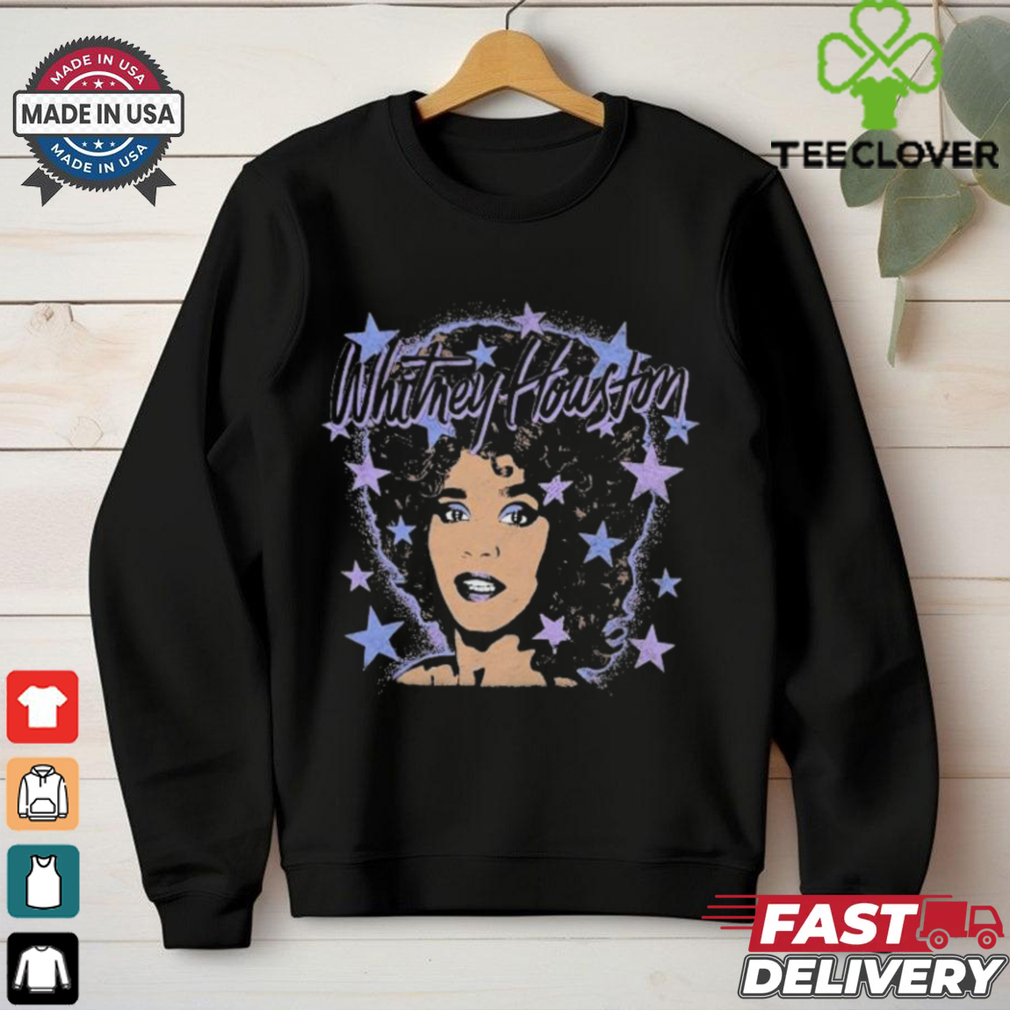 Whitney Houston Stars T shirts Whitney Houston Stars T shirts
