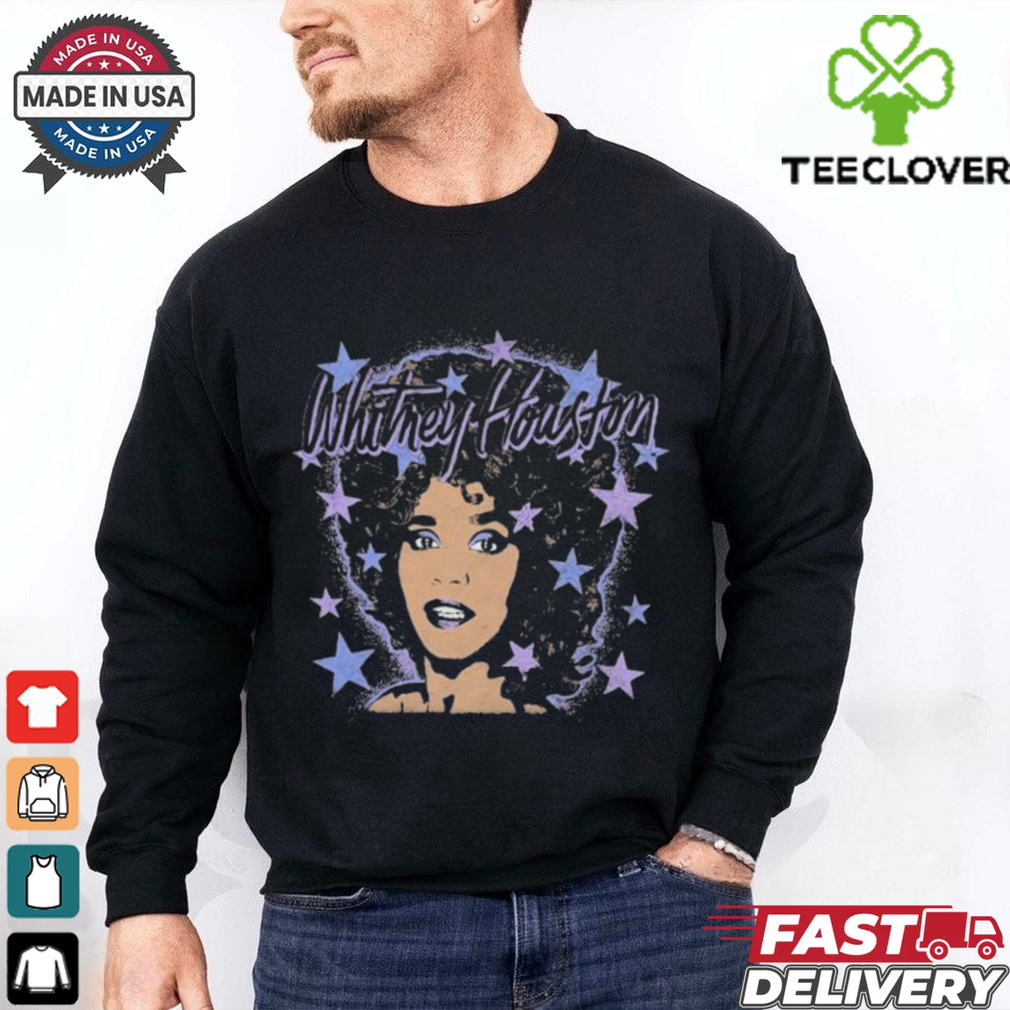 Whitney Houston Stars T shirts Whitney Houston Stars T shirts