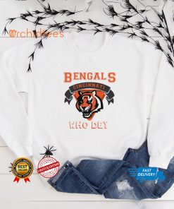 Who Dey Cincinnati Bengals 2022 logo Shirt