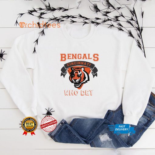 Who Dey Cincinnati Bengals 2022 logo Shirt