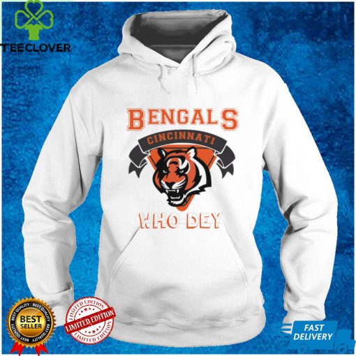 Who Dey Cincinnati Bengals 2022 logo Shirt