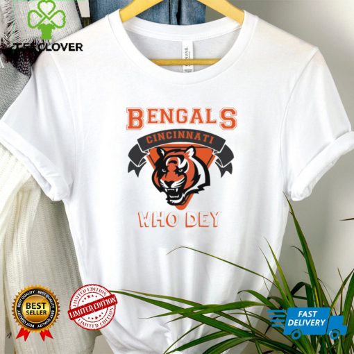 Who Dey Cincinnati Bengals 2022 logo Shirt