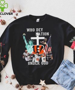 Superhero cincinnati bengals and ohio state buckeyes diamond american flag  independence day shirt - Guineashirt Premium ™ LLC