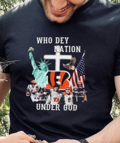 Who Dey Nation Cincinnati Bengals Super Bowl Champions Under God Shirt