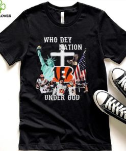 Who Dey Nation Cincinnati Bengals Super Bowl Champions Under God Shirt