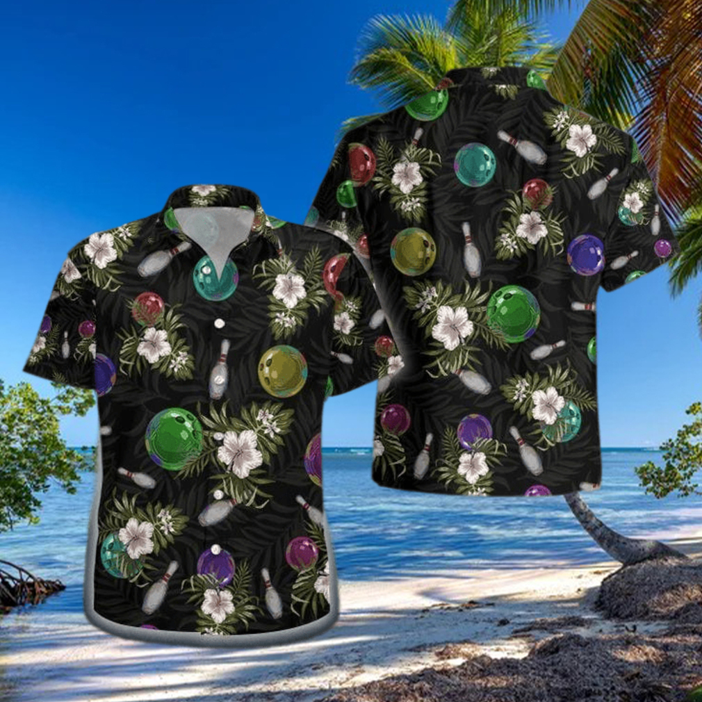 Who Gives A Split Black Bowling Tropical Unisex Hawaiian Shirts Who Gives A Split Black Bowling Tropical Unisex Hawaiian Shirts
